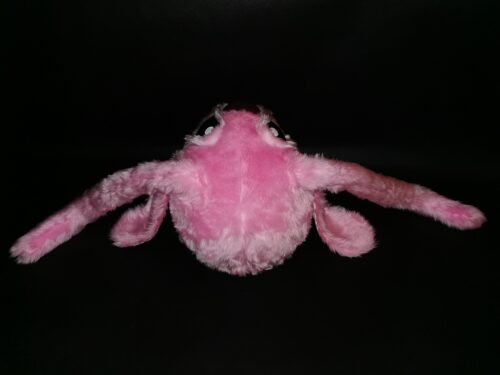 Pink Creature Helmet Cover